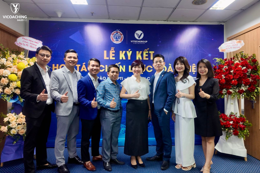 ViTech Group ký kết cùng PTI