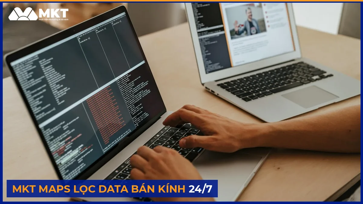 MKT Maps 2026: Cách Lọc Data Theo Bán Kính Cho Ngành Dịch Vụ